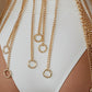 Fringe Chain Alloy Belt