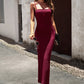 Spaghetti Strap Bodyline Maxi Dress