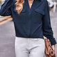 Pocketed Button Up Dropped Shoulder Shacket