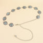 Vintage Turquoise Alloy Belt