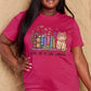 Simply Love Full Size BOOKS ARE MY LOVE LANGUAGE Graphic Cotton Tee