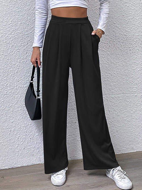 SoCozy Opaque High Waist Straight Pants