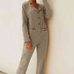 Buttoned Drop Shoulder Pocket Jumpsuit