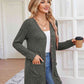 Ribbed Button Up Cardigan with Pockets