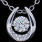 Moissanite Zircon Pendant Necklace