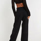 Openwork Tied Dropped Shoulder Cardigan