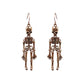 Halloween Skeleton Alloy Earrings