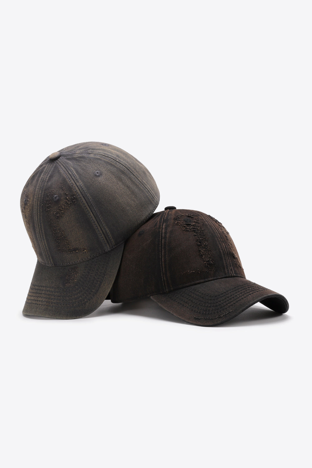 Zelda&ClaraC Distressed Adjustable Baseball Cap