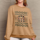 Simply Love Full Size Christmas Themed Nutcracker Graphic Long Sleeve Sweatshirt