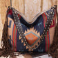 Amelia Southwestern Geometric Canvas Tote Bag