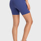 Staying Cozy Wide Waistband Biker Shorts