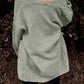 FULL SIZE Open Front Dropped Shoulder Cardigan with Pockets