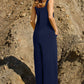Pocketed Wide Leg Overall