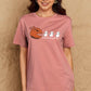 Simply Love Full Size Jack-O'-Lantern Graphic Cotton T-Shirt