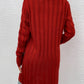 Cable-Knit Button Down Cardigan with Pockets