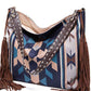 Amelia Southwestern Geometric Canvas Tote Bag
