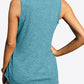 CHICbabe Full Size Curved Hem Square Neck Tank