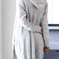 Heathered Open Front Cardigan with Pockets
