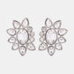 Geometrical Shape Glass Stone Dangle Earrings