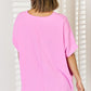 Zenana Texture Short Sleeve T-Shirt - Brand Zenana