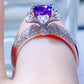 Women's 1 Carat Moissanite 925 Sterling Silver Ring