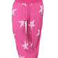 Full Size Ruched High Waist Printed Pants
