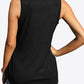 CHICbabe Full Size Curved Hem Square Neck Tank