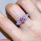 1 Carat Moissanite 925 Sterling Silver Ring 💜