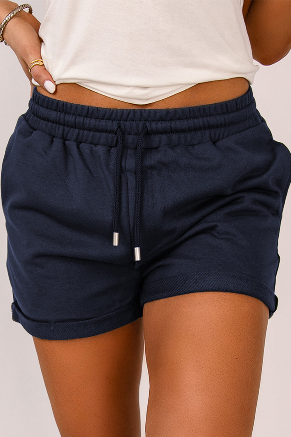 Women's Talulla Drawstring Waist Cuffed Shorts