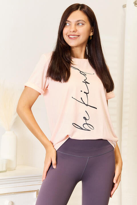 Simply Love BE KIND Graphic Round Neck T-Shirt *
