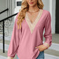 V-Neck Long Sleeve T-Shirt