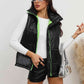 Full Size Zip-Up Collared Vest