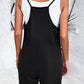 Spaghetti Strap Romper with Pockets