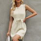 Women's SoDreamy Tied Round Neck Sleeveless Sweater Dress