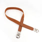 Women's Zinc Alloy Buckle Elastic PU Belt