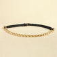 PU Leather Chain Belt