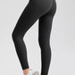 Basic Style High-Stretch Wide Waistband Sport Leggings