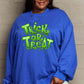 Simply Love Full Size TRICK OR TREAT Graphic Sweatshirt