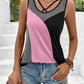 Women's Full Size Color Block Tank Top