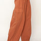 HYFVE Drawstring Cargo Wide Leg Pants