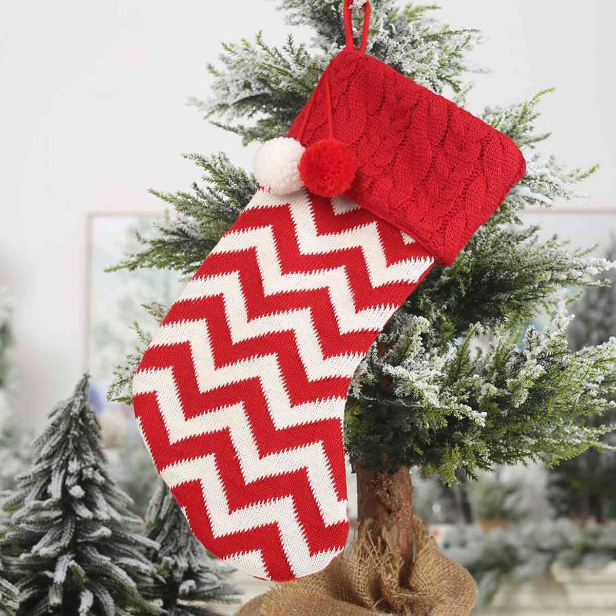 Christmas Stocking Hanging Widget in Assorted Styles 16.1" H x 7.5" W