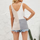 SoBeautiful Color Block Knit Tank