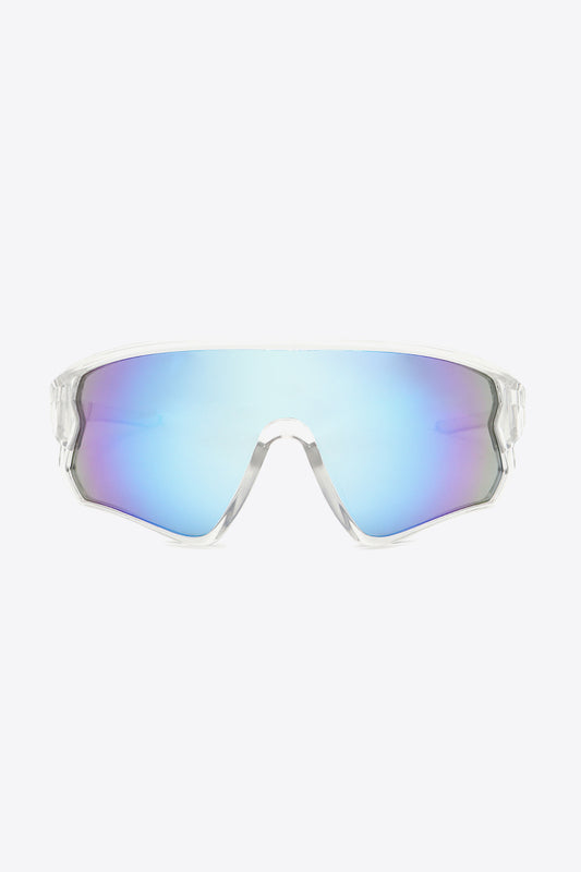 BeyondBeingBeautiful Polycarbonate Shield Sunglasses