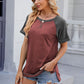 Round Neck Short Sleeve T-Shirt