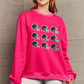 Simply Love Full Size Football Graphic Round Neck Sweatshirt