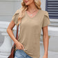 V-Neck Short Sleeve T-Shirt