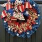 Independence Day Knit Wall Wreath