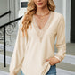 V-Neck Long Sleeve T-Shirt