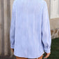 Button Up Dropped Shoulder Shirt