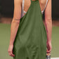 Pocketed Spaghetti Strap Romper